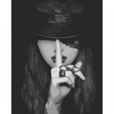 Картина по номерам "Просто помолчи" Art Craft Картина по номерам "Просто помолчи" Art Craft