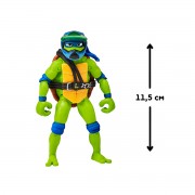 Боевой транспорт с фигуркой серии «Черепашки-Ниндзя MOVIE 3» - ЛЕОНАРДО НА МОТОЦИКЛІ