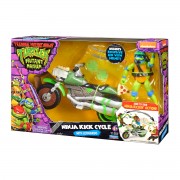 Боевой транспорт с фигуркой серии «Черепашки-Ниндзя MOVIE 3» - ЛЕОНАРДО НА МОТОЦИКЛІ