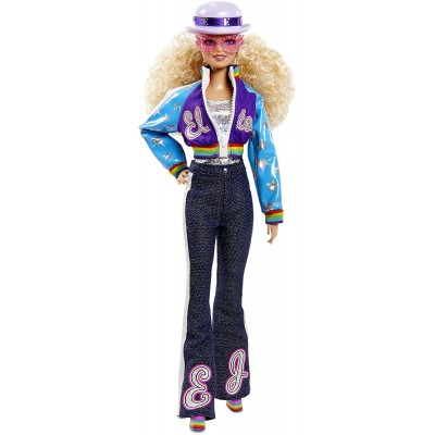 Колекційна лялька Barbie Елтон Джон Mattel GHT52 Колекційна лялька Barbie Елтон Джон Mattel GHT52