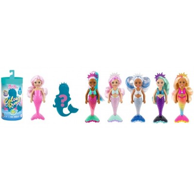 Кукла-сюрприз Челси и друзья "Яркое превращение" серия 2 Barbie Кукла-сюрприз Челси и друзья "Яркое превращение" серия 2 Barbie