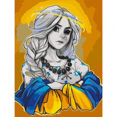 Картина за номерами "Сила в погляді" Картина за номерами "Сила в погляді"