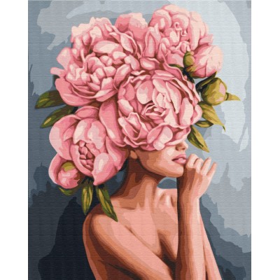 Brushme картина за номерами Дотик півоній Brushme картина за номерами Дотик півоній