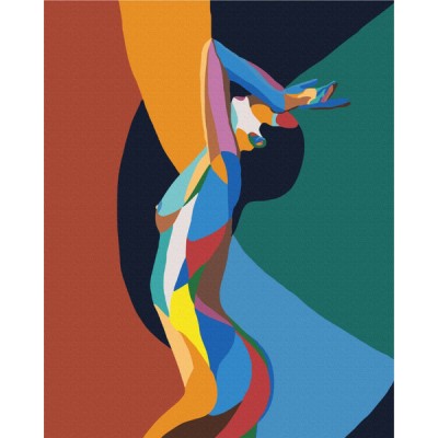 Картина за номерами Веселковий нюд Brushme Картина за номерами Веселковий нюд Brushme