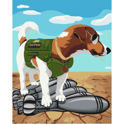 Український Патрон картина за номерами © Гусаренко-Маркова Дар'я BS53220, Brushme Український Патрон картина за номерами © Гусаренко-Маркова Дар'я BS53220, Brushme