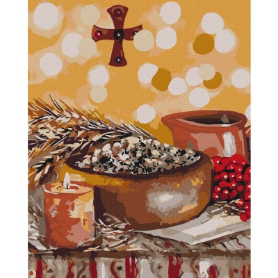 Картина за номерами Різдвяна кутя ©Каріна Зіміна BS53436 Картина за номерами Різдвяна кутя ©Каріна Зіміна BS53436