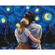 Картина за номерами Погляд в київську ніч @Поліна Скурихіна BS53492 Brushme