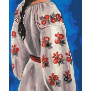 Brushme Вишиванка картина за номерами Карина Зіміна