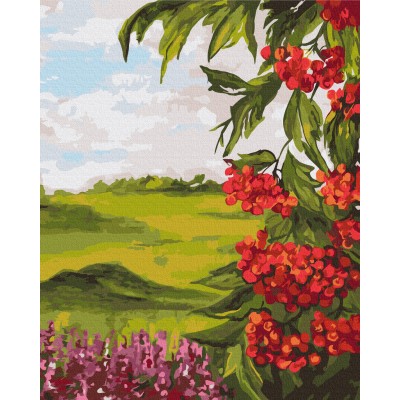Brushme картина за номерами Польова калина Bona Brushme картина за номерами Польова калина Bona