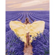 Картина за номерами Чарівність у лавандовому полі, Brushme