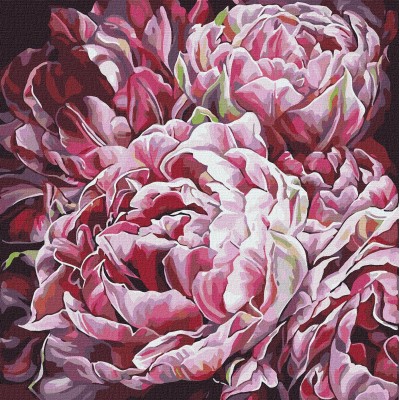 Картина по номерам "Буйство цветов 2", ideyka Картина по номерам "Буйство цветов 2", ideyka