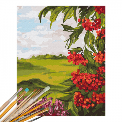 Brushme картина за номерами Польова калина Bona Brushme картина за номерами Польова калина Bona