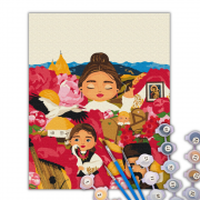 Картина за номерами Українські традиції ©Лілі Демачкович, Brushme