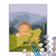 Картина за номерами Моє серденько - Україна ©Лілі Демачкович Brushme