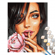 Картина за номерами Портрет Рози, Brushme