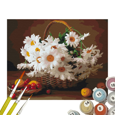 Картина за номерами Польові ромашки, Brushme Картина за номерами Польові ромашки, Brushme