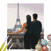 Картина за номерами Бажаний Париж Brushme