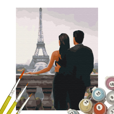 Картина за номерами Бажаний Париж Brushme Картина за номерами Бажаний Париж Brushme