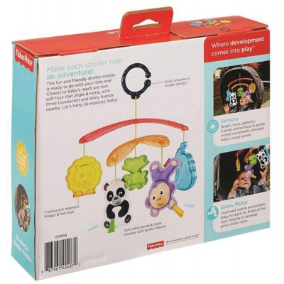Fisher-Price подвеска-мобиль "Веселые животные" - DYW54 Fisher-Price подвеска-мобиль "Веселые животные" - DYW54