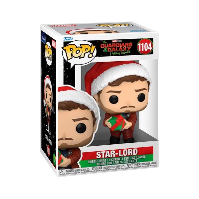 Funko Pop! фигурка Звездный лорд Стражи галактики Holiday Special Marvel Funko Pop! фигурка Звездный лорд Стражи галактики Holiday Special Marvel