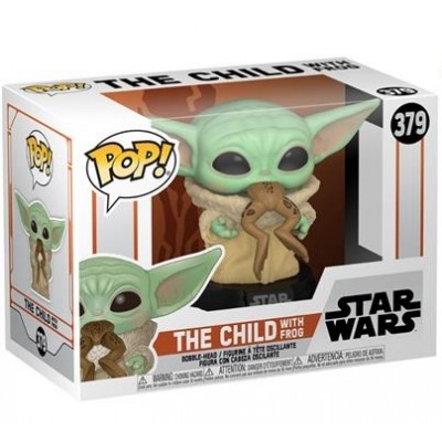 Фигурка Funko POP! Star Wars: Mandalorian: The Child with Frog FUN2549634 Фигурка Funko POP! Star Wars: Mandalorian: The Child with Frog FUN2549634