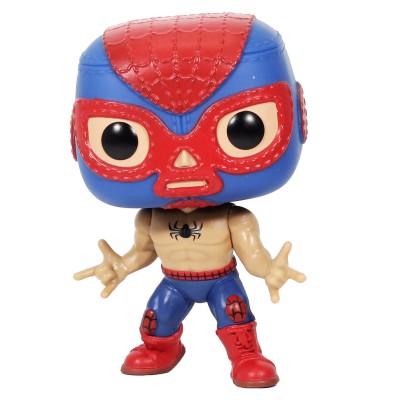 Коллекционная фигурка FunkoPOP! Bobble: Marvel: Luchadores: Spider:Man 53862 Коллекционная фигурка FunkoPOP! Bobble: Marvel: Luchadores: Spider:Man 53862