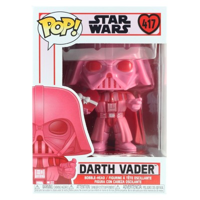 Колекційна фігурка FunkoPOP! Bobble: Star Wars: Valentines: Дарт Вейдер w / Heart 52872 Колекційна фігурка FunkoPOP! Bobble: Star Wars: Valentines: Дарт Вейдер w / Heart 52872