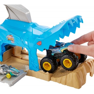 Пусковая установка Monster trucks Hot Wheels "Возмездие акулы" - GKY01 Пусковая установка Monster trucks Hot Wheels "Возмездие акулы" - GKY01