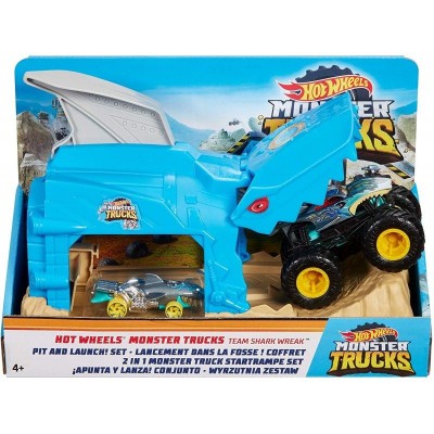 Пусковая установка Monster trucks Hot Wheels "Возмездие акулы" - GKY01 Пусковая установка Monster trucks Hot Wheels "Возмездие акулы" - GKY01