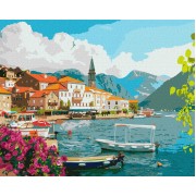 Картина за номерами "Літо в Которській бухті", Ідейка