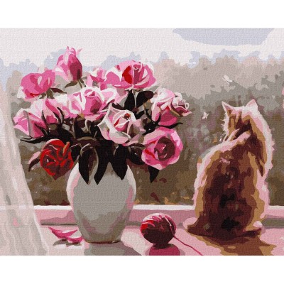 Картина по номерам "Уютный вечер дома", ideyka Картина по номерам "Уютный вечер дома", ideyka