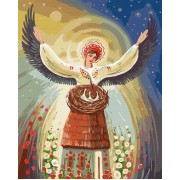 Картина за номерами "Берегиня" © Олег Шупляк, ideyka