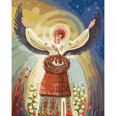 Картина за номерами "Берегиня" © Олег Шупляк, ideyka Картина за номерами "Берегиня" © Олег Шупляк, ideyka