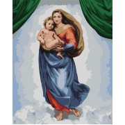 Картина за номерами "Сікстинська мадонна © Рафаель Санті", Ідейка