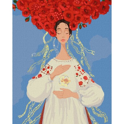 Картина по номерам "Украина, защищающая мир" ©Katya Dudnik, ideyka Картина по номерам "Украина, защищающая мир" ©Katya Dudnik, ideyka