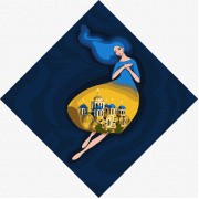Картина за номерами "Берегиня Володимирська" ©mosyakart, ideyka