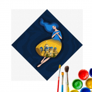 Картина за номерами "Берегиня Володимирська" ©mosyakart, ideyka