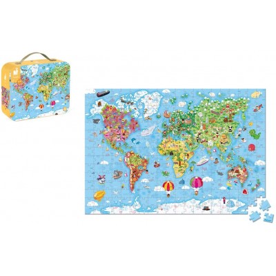 Janod Пазл Карта мира (300 эл.) Janod Пазл Карта мира (300 эл.)
