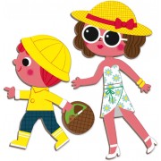 Магнітна книга Janod "4 сезони"