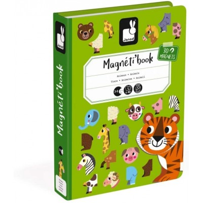 Магнітна книга Janod "Тварини" - J02723 Магнітна книга Janod "Тварини" - J02723