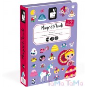 Магнітна книга Janod "Принцеси"