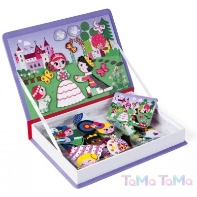 Магнитная книга Janod "Принцессы" - J02725 Магнитная книга Janod "Принцессы" - J02725