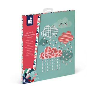 Набір для вишивки Листівки Janod - J07790 Набір для вишивки Листівки Janod - J07790