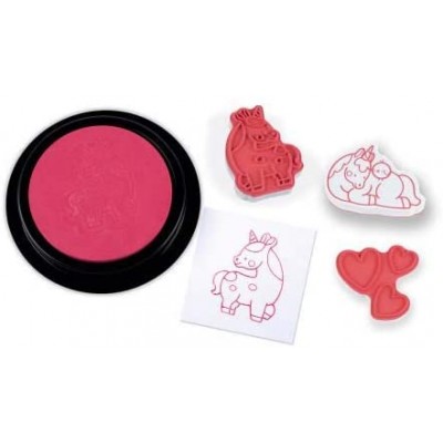 Набір штампів для творчості Єдинороги Janod - J07797 Набір штампів для творчості Єдинороги Janod - J07797