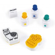 Штампи СВІТ набір для творчості Janod