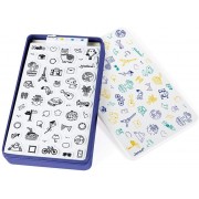 Штампи СВІТ набір для творчості Janod