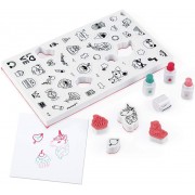 Штампи Смайли набір для творчості Janod