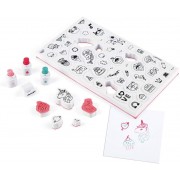 Штампи Смайли набір для творчості Janod