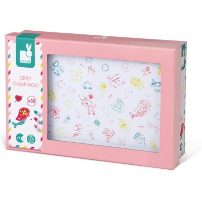 Штампи Смайли набір для творчості Janod - J07801 Штампи Смайли набір для творчості Janod - J07801