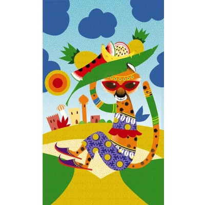 Набор для рисования песком Песок. Вокруг мира Janod - J07805 Набор для рисования песком Песок. Вокруг мира Janod - J07805